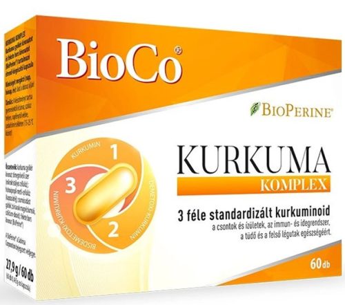 KURKUMA KOMPLEX KAPSZULA 60X BIOCO