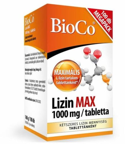 LIZIN MAX 1000MG TABLETTA 100X BIOCO
