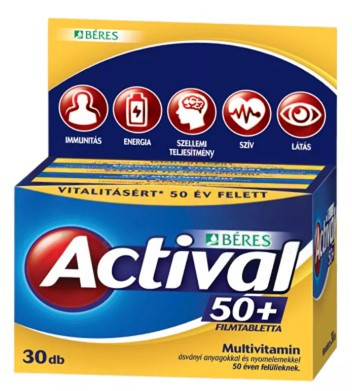 ACTIVAL 50+ FILMTABLETTA 30X