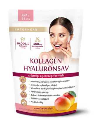 INTERHERB KOLLAGÉN+HYAL MANGÓ PUNCS 403G
