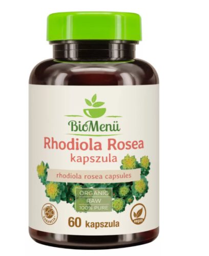 BIOMENÜ BIO RHODIOLA ROSEA KAPSZULA 60X