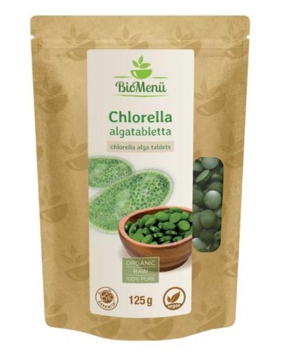 BIOMENÜ BIO CHLORELLA ALGA TABLETTA 125G
