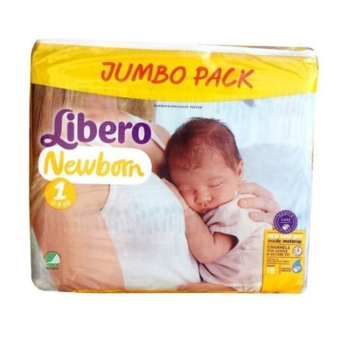 Libero newborn 1 nadrágpelenka 2-5 kg 78x