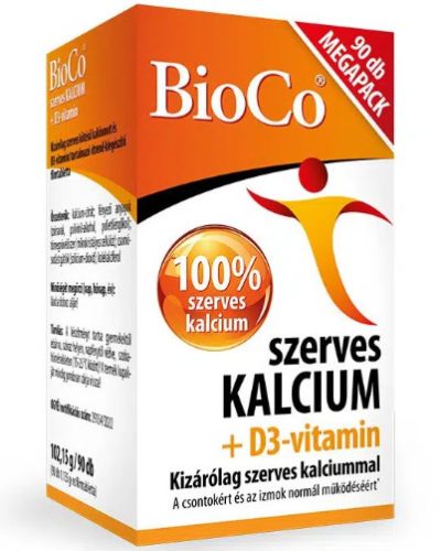 SZERVES KALCIUM D3 FTBL 90X MEGA BIOCO