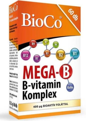 MEGA-B B VITAMIN KOMPLEX FTBL 60X BIOCO