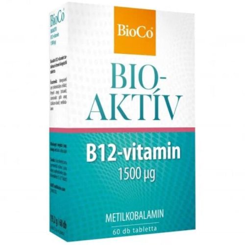 BIOAKTÍV B12 1500MCG TABLETTA 60X BIOCO