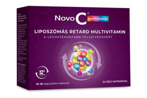 NOVO C MULTIVIT RETARD LÁGY KAPSZ 30X