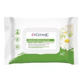 CLEANIC WC PAPÍR KAM NEDVES BIOL LEB 40X