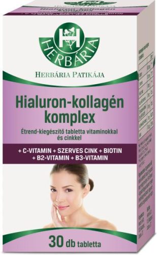 HIALURON+KOLLAGÉN KOMPLEX TABLETTA 30X