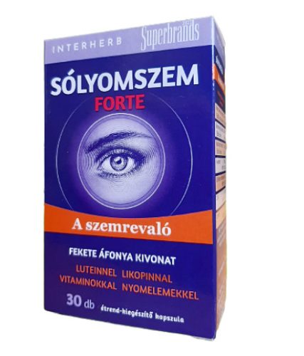 INTERHERB SÓLYOMSZEM FORTE KAPSZULA 30X