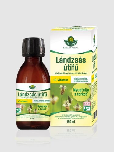 LÁNDZSÁS ÚTIFŰ SZIRUP 150ML HERB