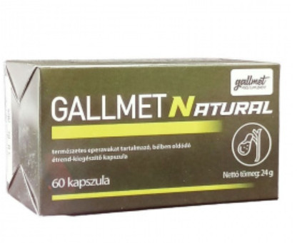 GALLMET NAT BÉLBEN OLDÓDÓ KAPSZULA 60X