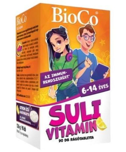 SULI VITAMIN RTABL CITROMÍZŰ 90X BIOCO