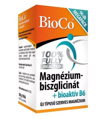 MAGNÉZIUM-BISZGLIC B6 TBL 90X MEGA BIOCO