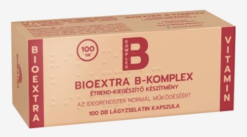 B KOMPLEX ÉKIEG LÁGYZSEL KAPSZ 100X BIOX