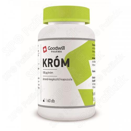KRÓM 250MCG ÉTRKIEG KAPSZ 60X GOODWILL