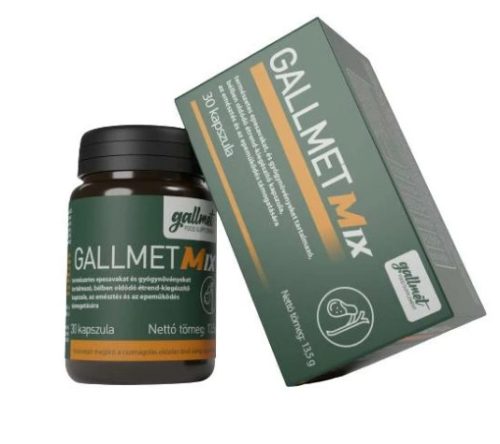 GALLMET MIX BÉLBEN OLDÓDÓ KAPSZULA 30X