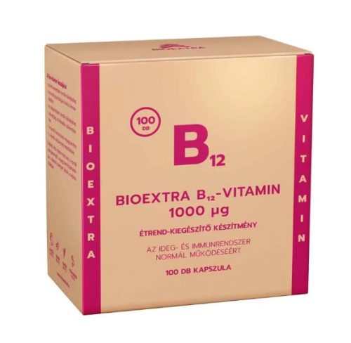 B12 VITAMIN 1000MCG KAPSZULA 100X BIOX