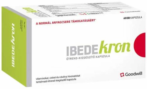 IBEDEKRON ÉTRENDKIEGÉSZÍTŐ KAPSZULA 60X