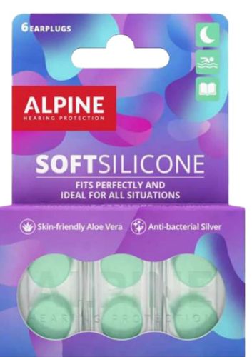 ALPINE SOFTSILICONE FÜLDUGÓ 1X 3PÁR