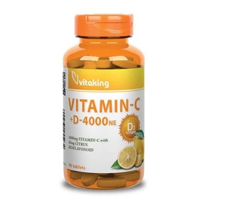 VITAMIN C 1000 D 4000NE TBL 90X VITAKING