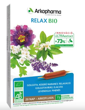 ARKOFLUIDE BIO RELAX ÉS ALVÁS IVÓAMP 20X
