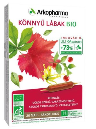 ARKOFLUIDE BIO KÖNNYŰ LÁBAK IVÓAMP 20X