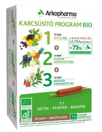 ARKOFLUIDE BIO KARCSÚSÍTÓ IVÓAMP 20X