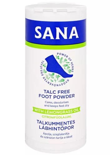 SANA LÁBHINTŐPOR TALKUMMENTES 100G