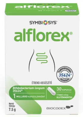 ALFLOREX ÉLŐFLÓRÁS ÉTRENDKIEG KAPSZ 30X