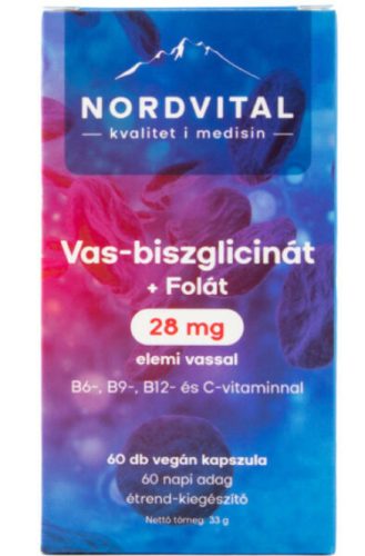 NORDVITAL VAS-BISZGLICINÁT 28MG KAPS 60X