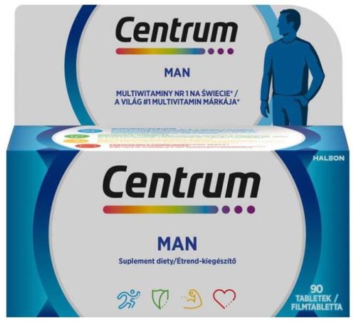 CENTRUM MAN FILMTABLETTA 90X