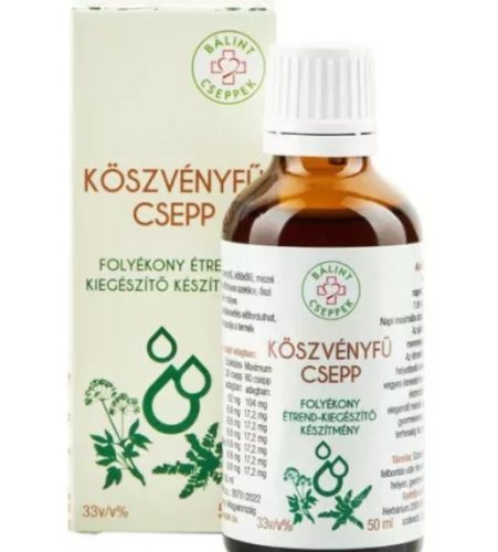 BÁLINT CSEPPEK KÖSZVÉNYFŰ CSEPP 50ML