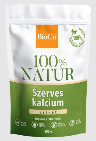 100% NATUR SZERV CA CITRÁT POR200G BIOCO