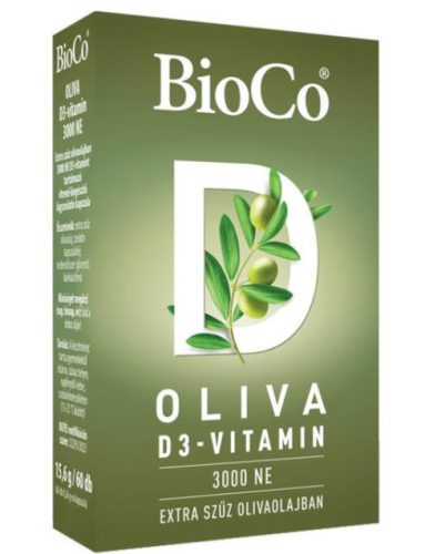 OLIVA D3 3000NE LÁGYZSEL KAPSZ 60X BIOCO