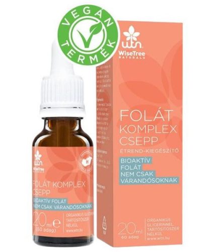 WISETREENAT FOLÁT KOMPLEX CSEPPEK 20ML