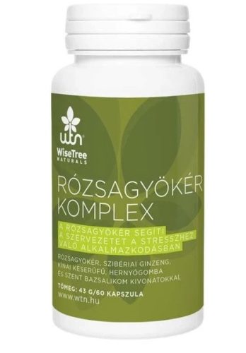 WISETREENAT RÓZSAGYÖKÉR KOMPLEX KAPS 60X