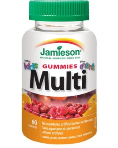 JAMIESON MULTIKIDS GUMMIES PASZTILLA 60X