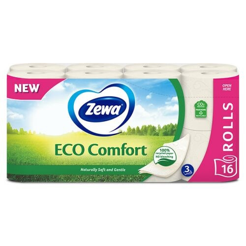 ZEWA ECO COMFORT WC PAPÍR 3 RÉTEGŰ 16X