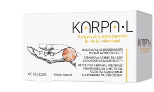 KARPA-L GYÓGYNÖVÉNYTARTALMÚ KAPSZULA 60X