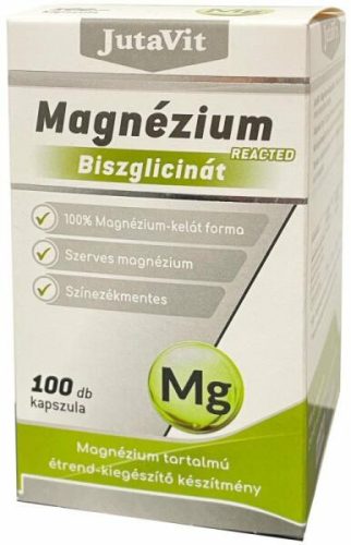 JUTAVIT MAGNÉZIUM-BISZGLIC KAPSZULA 100X