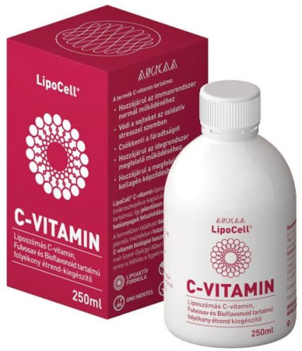 LIPOCELL C-VITAMIN HUMINSAV MEGGYÍZ250ML