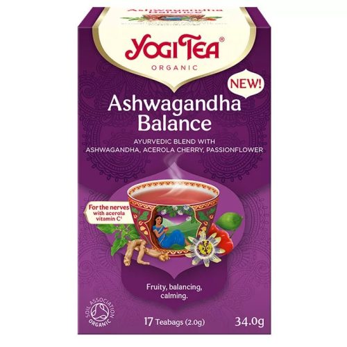 YOGITEA BIO EGYENSÚLY ASHWAGANDHA 17X