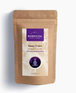 NORDVITAL KEEP CALM STRESSZOLDÓ TEA 90G