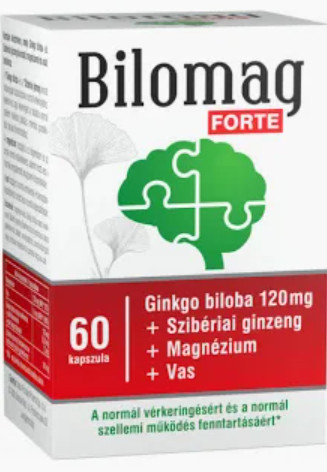 BILOMAG FORTE GINKGO 120MG KAPSZULA 60X