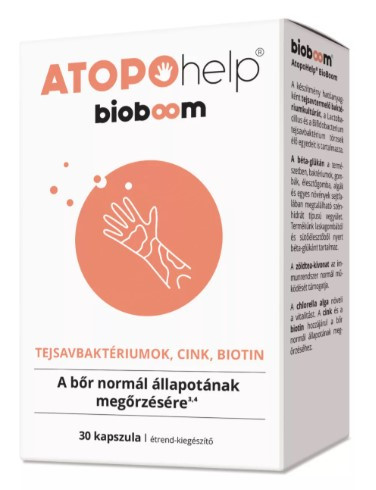 ATOPOHELP BIOBOOM ÉTRENDKIEG KAPSZ 30X