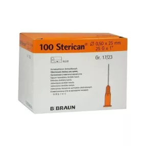   30 g 1/2 egyszerhasználatos tű (0,30 x 12 mm) sterican 100x