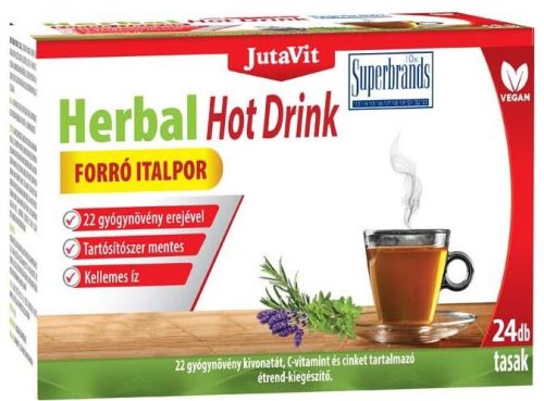JUTAVIT HERBAL HOTDRINK POR FELN 24X
