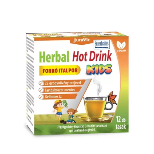 JUTAVIT HERBAL HOTDRINK POR KIDS 12X