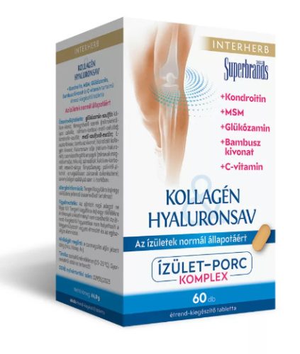 INTERHERB KOLL+HYAL PORCÉPÍTŐ TABL 60X